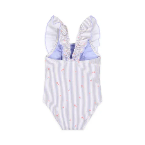 Little Dutch Ολόσωμο Μαγιό με Βολάν Dreamy Stripes 12-24 μηνών