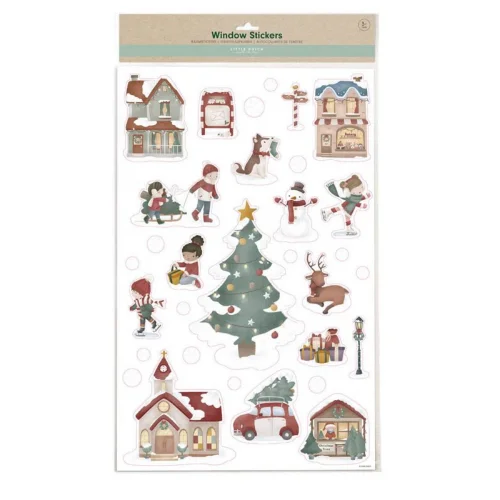 Little Dutch Χριστουγεννιάτικα Αυτοκόλλητα Παραθύρου