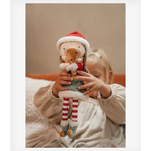 Little Dutch Κούκλα Χριστουγεννιάτικη Rosa (35 εκ.) - 3