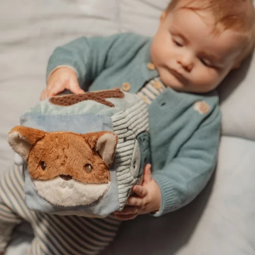 Little Dutch Υφασμάτινος Kύβος δραστηριοτήτων Forest Friends