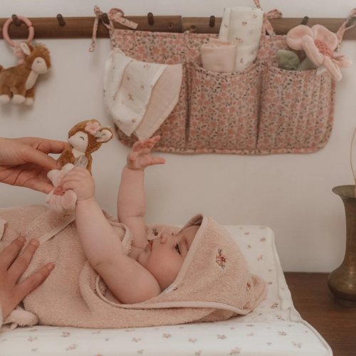 Little Dutch Υφασμάτινη Κουδουνίστρα Ελαφάκι με Κρίκο Fairy Garden