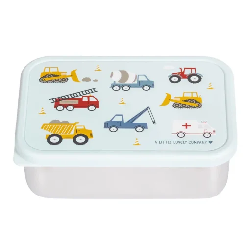 A Little Lovely Company Δοχείο Φαγητού από Ανοξείδωτο Ατσάλι Vehicles 900ml