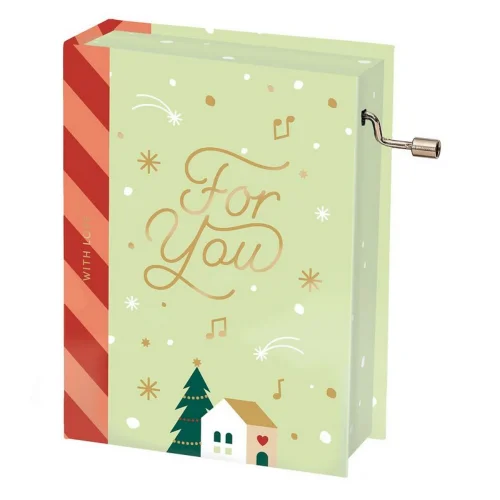 Moses Χριστουγεννιάτικο Μουσικό Κουτί σε 2 Σχέδια