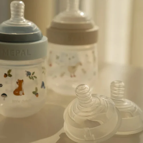 Mepal Θηλές Μεσαίας Ροής για Μπιμπερό Mio 2 τεμάχια (διάφανες)