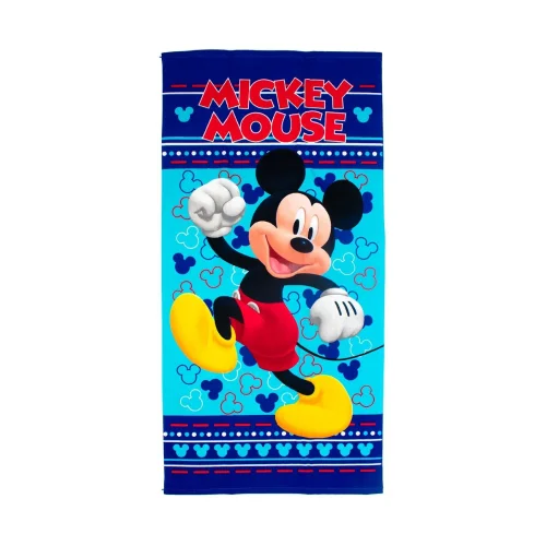 Dimcol Πετσέτα Θαλάσσης Quick Dry Disney Home Mickey 70x140 εκ. Sky Blue