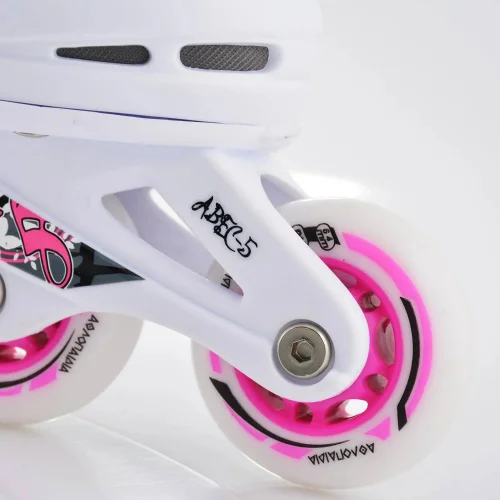 Αθλοπαιδιά Αυξομειούμενα Πατίνια Μωβ / Άσπρο (Νο 26-29)