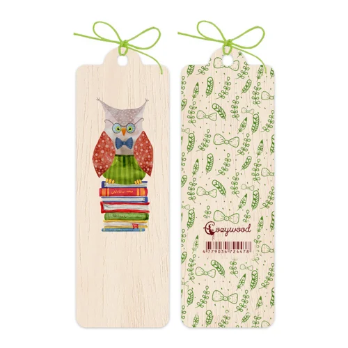 Cozywood Ξύλινος Σελιδοδείκτης Owlet