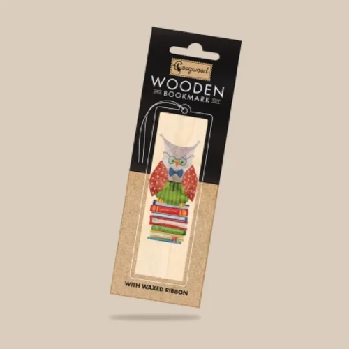 Cozywood Ξύλινος Σελιδοδείκτης Owlet