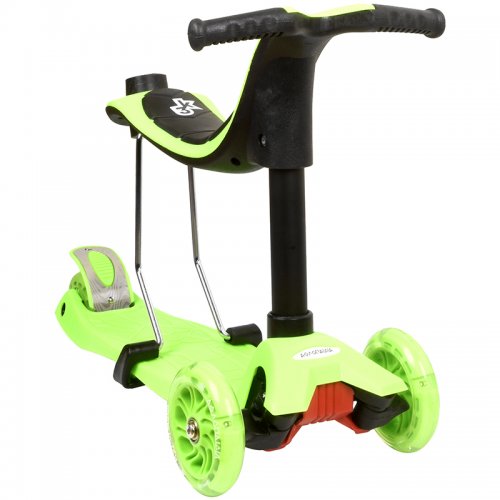 Αθλοπαιδιά Πατίνι Πολυμορφικό 3 σε 1 Πράσινο