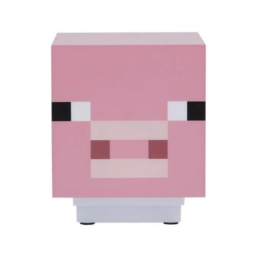 Paladone Φορητό Φωτιστικό Με Ήχο Minecraft Pig - 3
