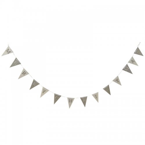 Ξύλινη Γιρλάντα Merry Christmas