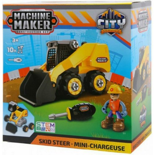 Nikko Κατασκευή Φορτωτή Machine Maker Junior Builder Skid Steer - 1