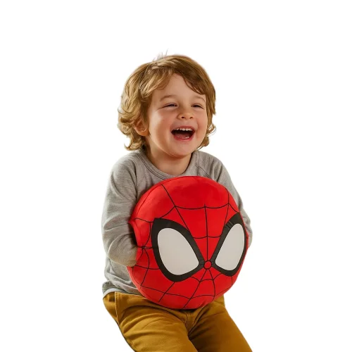 Noxxiez Λούτρινο Μαξιλάρι για Ζεστά Χέρια Spiderman