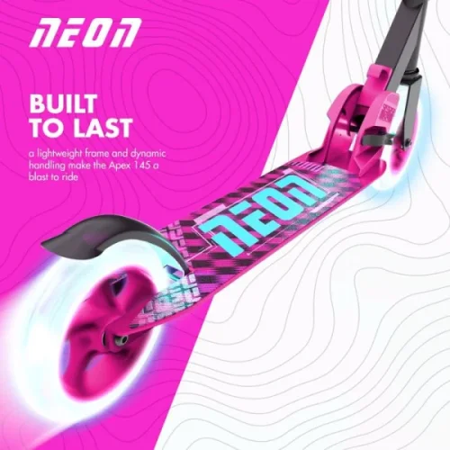Y-Volution Πατίνι Neon Apex 145 Ροζ