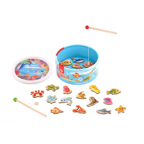 Tooky toy Ξύλινο Παιχνίδι Ψαρέματος