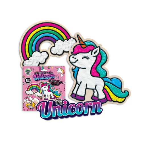 Splat Planet Mess Free Σετ Χειροτεχνίας με Πηλό Unicorn