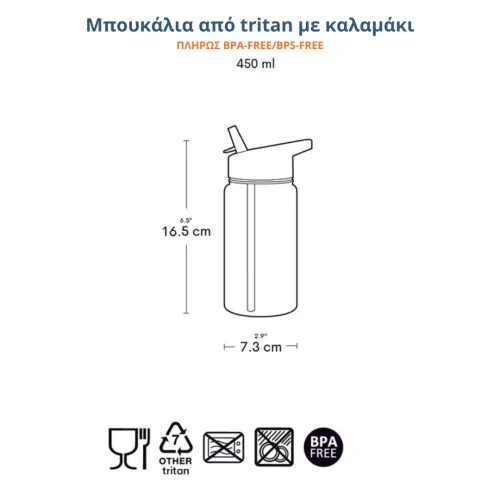 A Little Lovely Company Παγούρι Unicorn Dreams 450ml