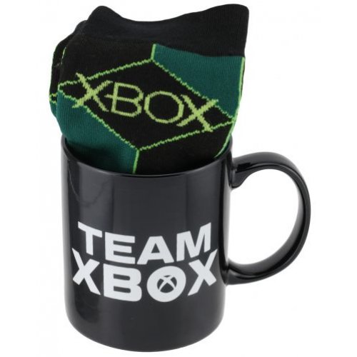 Paladone Σετ Κούπα Κεραμική & Κάλτσες Team Xbox 300ml - 1